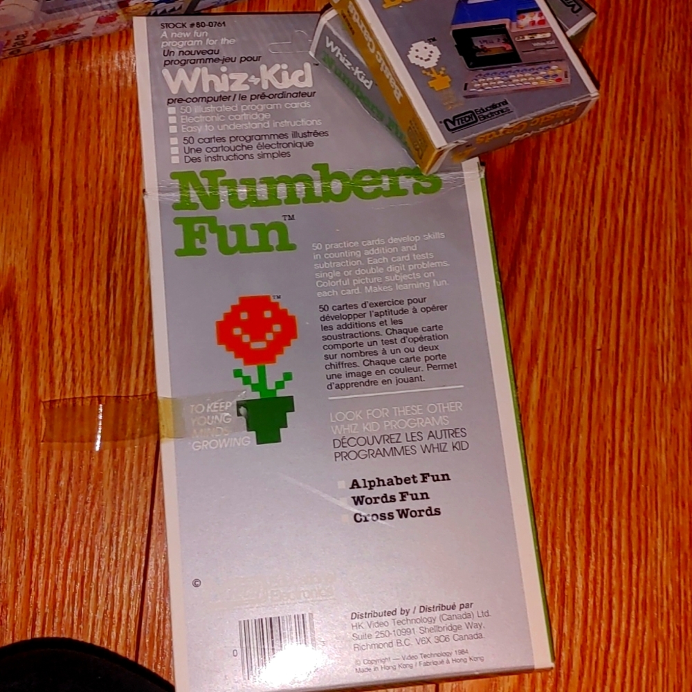 '80s computer with cards cartridges and instructions wiz kids - Picture 10 of 11